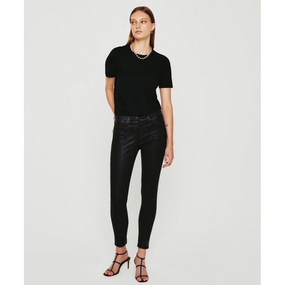 AG Leatherette The Legging Super Skinny Ankle Jeans - Picture 2 of 16